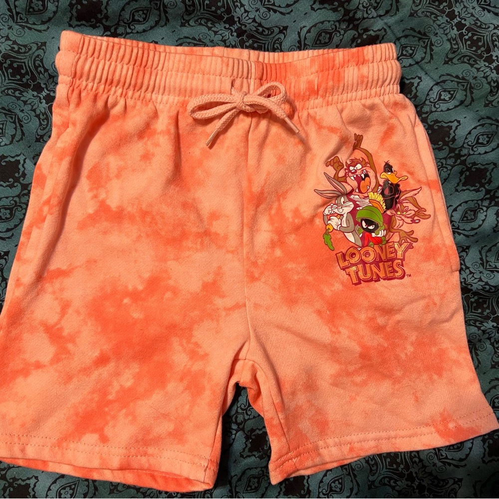 Orange Tie-dye Looney Tunes Pants - Never Worn